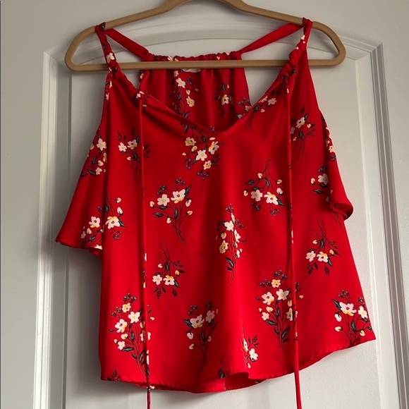 Sienna Sky Tops - Sienna Sky Floral Sleeveless Blouse